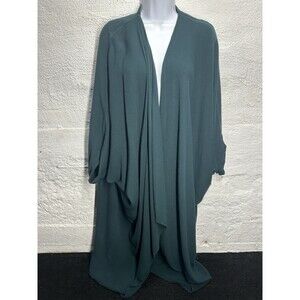 TIENDA HO Women’s one size asymmetrical Boho Tunic Top Green